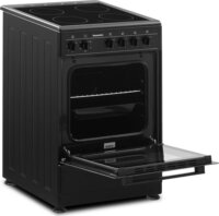 Hausmeister HM5029 Kerámialapos 4 zónás szabadonálló Elektromos Tűzhely - Fekete