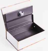 Iris IBS18 Kulcszáras Könyv alakú Széf - Mintás