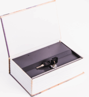 Iris IBS18 Kulcszáras Könyv alakú Széf - Mintás