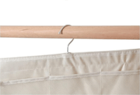 Iris CT-29 Akasztós Ruha rendszerező 40 x 80 cm - Fehér