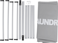 Iris 2464 Összecsukható Szennyestartó 60l - Szürke