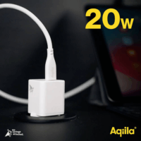 Aqiila Chargebird W1 1x USB-C Hálózati Töltő adapter 20W - Fehér
