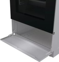 Mora K4255C1S Kombinált 4 zónás szabadonálló Gáz/Elektromos Tűzhely - Ezüst