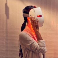 Therabody TF03823-01 Akkus LED Arcmasszírozó maszk - Fehér