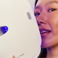 Therabody TF03823-01 Akkus LED Arcmasszírozó maszk - Fehér