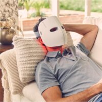 Therabody TF03823-01 Akkus LED Arcmasszírozó maszk - Fehér