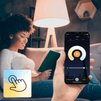 Hama 00176600 LED Okos izzó 10W 806lm E27 - Meleg fehér