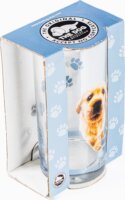 PRC Golden Retriever 300ml Üdítős Üveg pohár - Átlátszó / Mintás