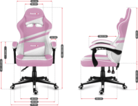 Huzaro Force 4.4 Mesh Gamer szék - Rózsaszín