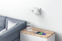 Nevox USB-C apa - USB-C apa Adat- és töltőkábel 240W 2m - Fehér