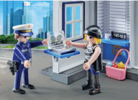 Playmobil 71733 Action Heroes - Rendőrségi nyomozó szoba kezdőszett