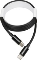 iBox USB-C apa - USB-C apa Adat- és töltőkábel 1m - Fekete
