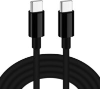 iBox USB-C apa - USB-C apa Adat- és töltőkábel 1m - Fekete