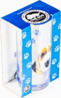 PRC Golden Beagle 300ml Üdítős Üveg pohár - Átlátszó / Mintás