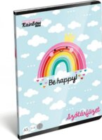 Happy Rainbow: Szivárvány mintás szótárfüzet