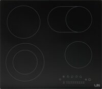 Lin LC-B47200 Beépíthető 4 zónás Kerámia Főzőlap 7000 Watt - Fekete