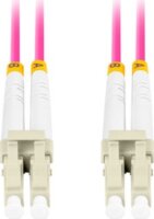 Lanberg FO-LULU-MD41-0010-VT optikai patch kábel 4xLC Duplex 1m - Rózsaszín