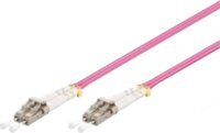 Gigalight LCU-LCU-OM4-3M-D optikai patch kábel 4xLC Duplex 3m - Rózsaszín