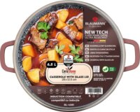 Blaumann BL-4081 Cerastone Lábas Üveg fedővel Ø 28cm 6,5L - Bronz