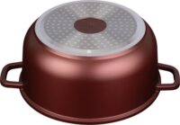 Blaumann BL-4081 Cerastone Lábas Üveg fedővel Ø 28cm 6,5L - Bronz