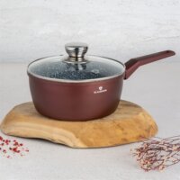 Blaumann BL-4071 Cerastone Aluminum Szószos edény Üveg fedővel Ø 20cm 1,9L - Bronz