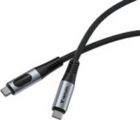 Verbatim 31849 USB-C apa - USB-C apa Adat és töltőkábel 1,2m - Fekete