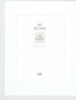 Deknudt S66KF1 P1 DIN A3 32,8x45,2 Képkeret - Fehér