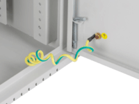 Lanberg 19" Fali rack szekrény 6U 540x200mm - Szürke