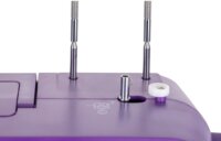 Lucznik Teresa Háztartási Varrógép Bőrönddel - Fehér / Lila