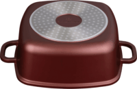 Blaumann BL-4092 Cerastone Főzőedény üveg fedővel Ø 24cm 4,4L - Bronz