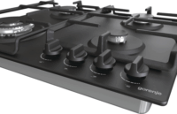 Gorenje GW641BFB Beépíthető 4 zónás Gáz Főzőlap - Fekete