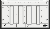 Gorenje GW951MB Beépíthető 5 zónás Gáz Főzőlap - Fekete