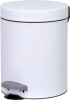 Eurogold Sirius 5 literes pedálos műanyag szemetes - Fehér