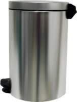 Eurogold Sirius 30 literes pedálos fém szemetes - Ezüst