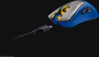 Razer DeathAdder V3 Pro Fortnite Edition Wireless Gaming Egér - Kék Mintás