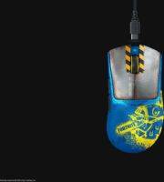 Razer DeathAdder V3 Pro Fortnite Edition Wireless Gaming Egér - Kék Mintás