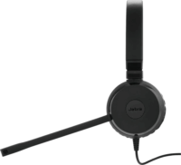 Jabra Evolve 30 II USB-A / USB-C UC Call Center Sztereo Fejhallgató Headset - Fekete