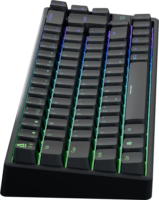 AVAX GM01 PRO 65% Yellow Switch Mechanikus Wireless USB-C RGB Billentyűzet HUN - Fekete