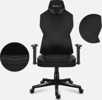 Huzaro Combat 6.2 RGB LED Gamer szék távirányítóval - Fekete