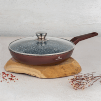 Blaumann BL-4065 Cerastone Serpenyő Üveg fedővel 28cm - Bronz