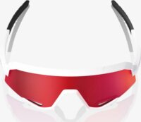 100percent Slendale HiPER Piros Tükrös Lencsés UV Napszemüveg - Fehér