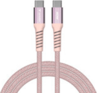 Verbatim 31853 USB-C apa - USB-C apa 3.0 60W Mágneses adat és töltő kábel 1,2m - Rózsaszín