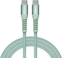 Verbatim 31864 USB-C apa - USB-C apa 3.0 60W Mágneses adat és töltő kábel 1,2m - Zöld