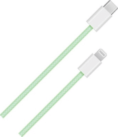 Blackbird BH1584 USB-C apa - Lightning apa Adat- és töltőkábel 1m - Zöld