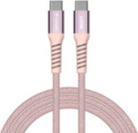 Verbatim 31857 USB-C apa - USB-C apa 3.0 100W Mágneses adat és töltő kábel 1,2m - Rózsaszín