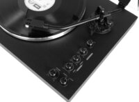 Sencor STT 650SBA Bluetooth Bakelit Vinyl lemezjátszó hangfal szettel - Fekete / Ezüst