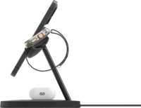 Belkin Boost Charge Pro Qi2 3in1 Mágneses Töltő Dokkoló 15W - Fekete