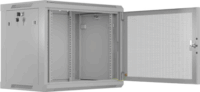 Lanberg 19" Fali rack szekrény 9U 600x450mm - Szürke