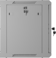 Lanberg 19" Fali rack szekrény 9U 600x450mm - Szürke