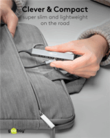 Goobay 74457 USB-C HUB 4-port - Szürke